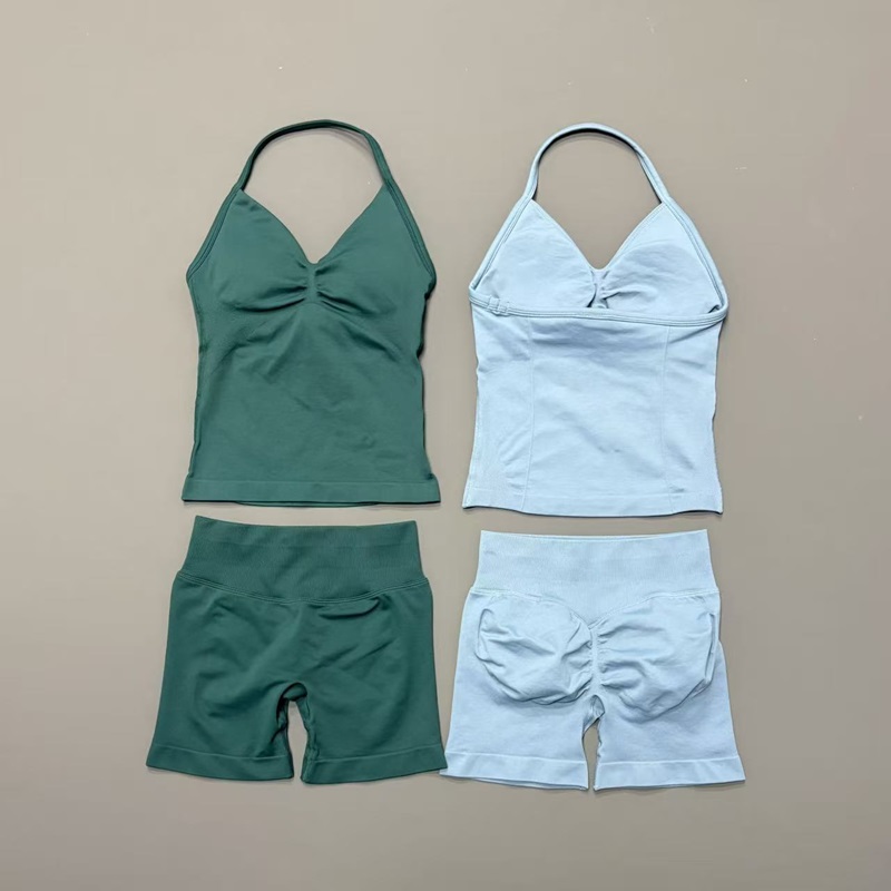 Pilates Yoga Set - 2 Piece Gym Set Women Seamless