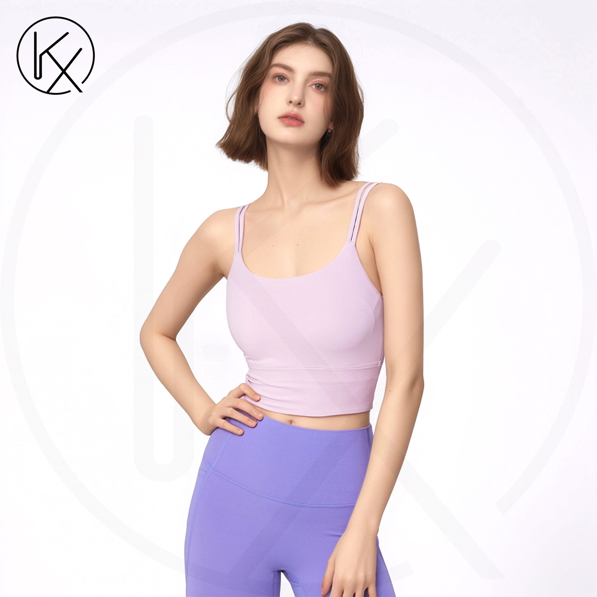 Pilates Yoga One - kaixiggmm Women's Shoulder Strap Top Fixed