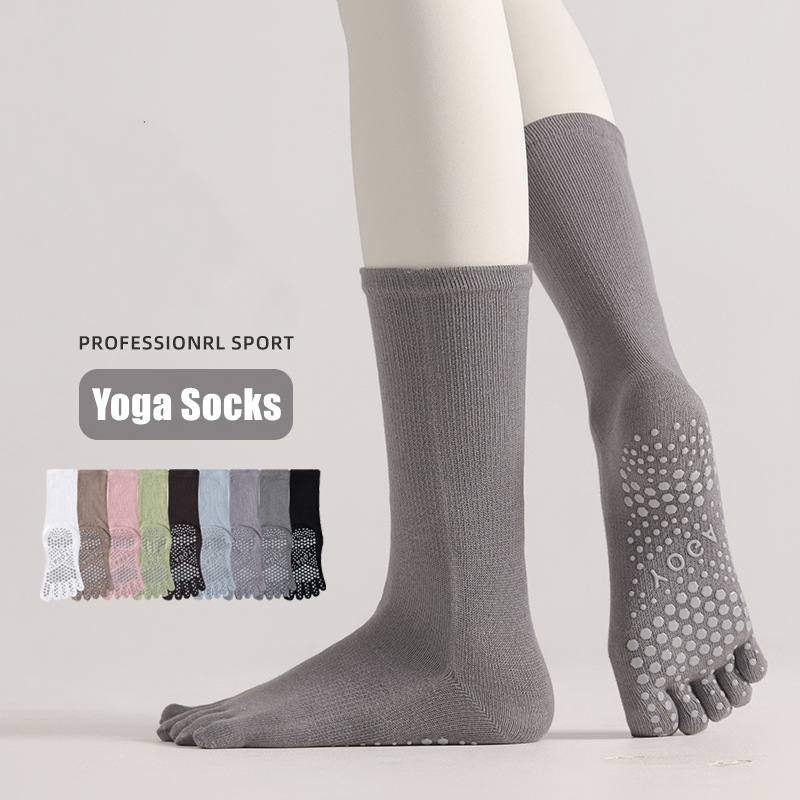 Pilates & Yoga With Katja Youtube - 1 Pairs Woman Yoga Socks Candy