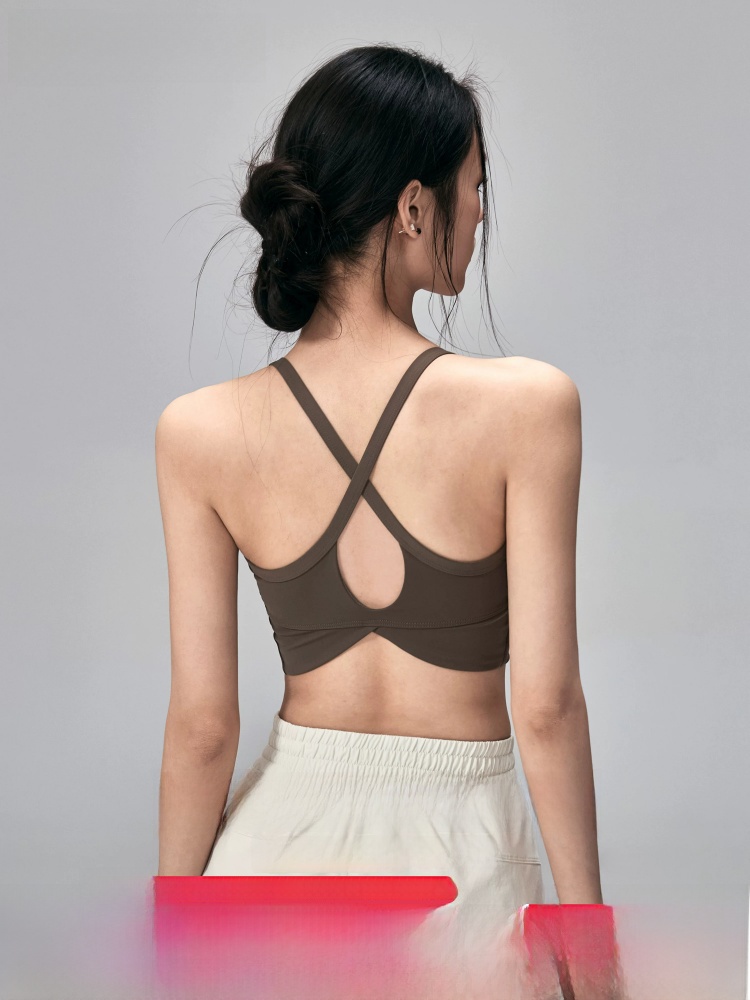 Pilates Yoga One - Fitness Girl One-Piece Sports Bra Tank