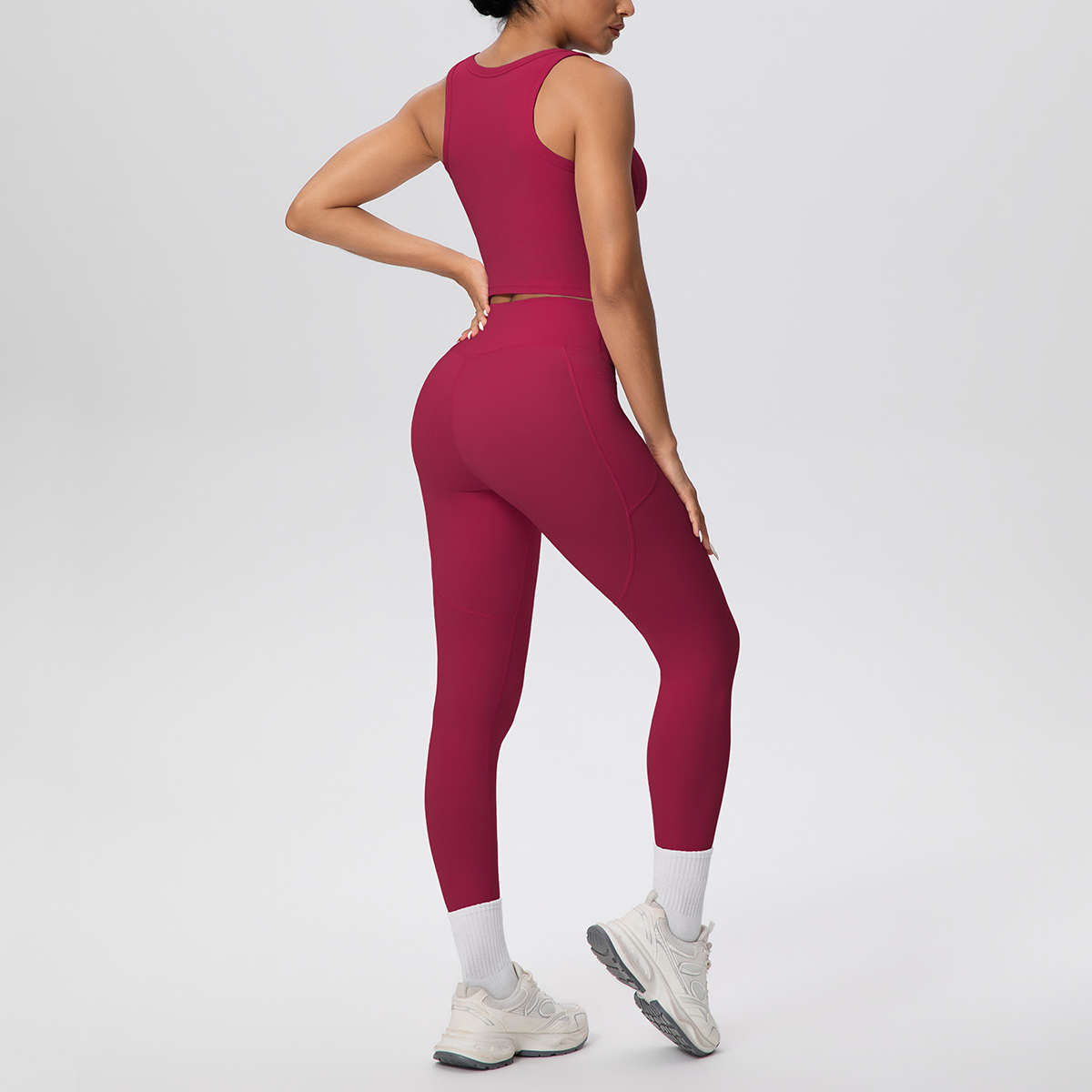 Sport Leggings Yoga Set Women  – Pilates Yoga Gear Bewertung und Preis