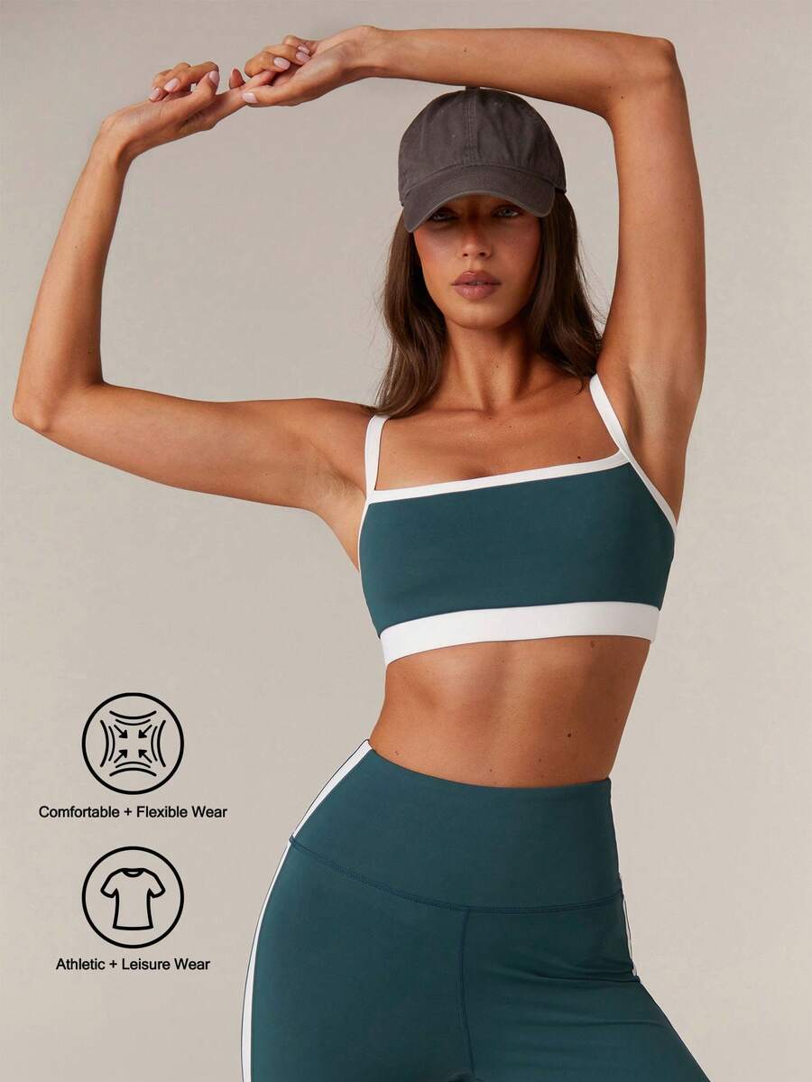 Women Dark Green Contrast Pila – Pilates Yoga Set Bewertung und Preis