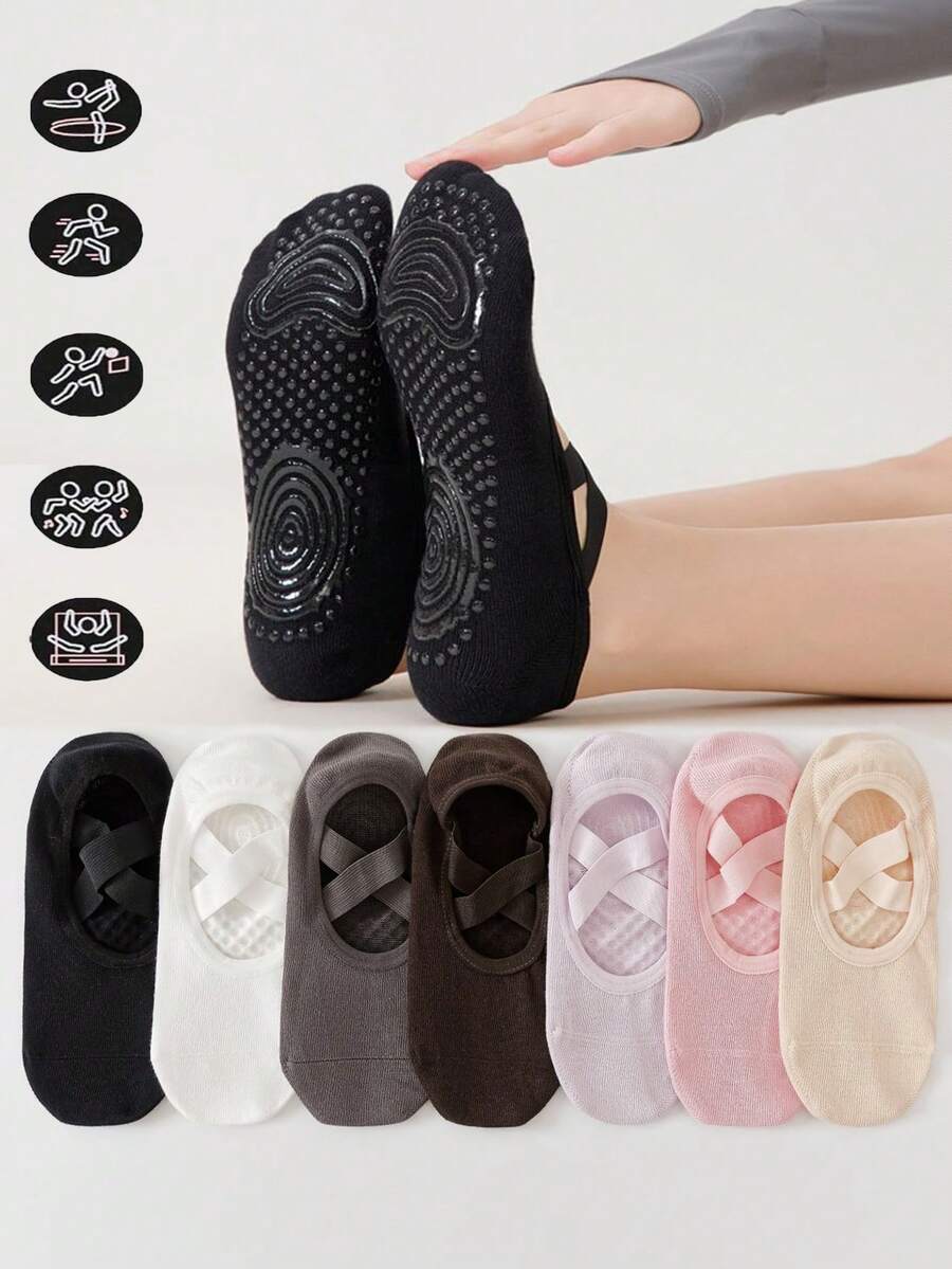 1/3/7 Pairs Women's Barre Pila – Pilate Yoga Workout Bewertung und Preis