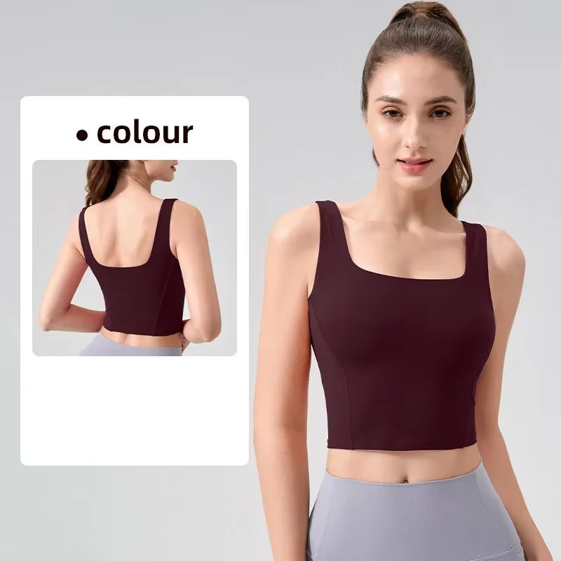 Women's Sports Yoga Vest Squar – Pilates Yoga One Bewertung und Preis
