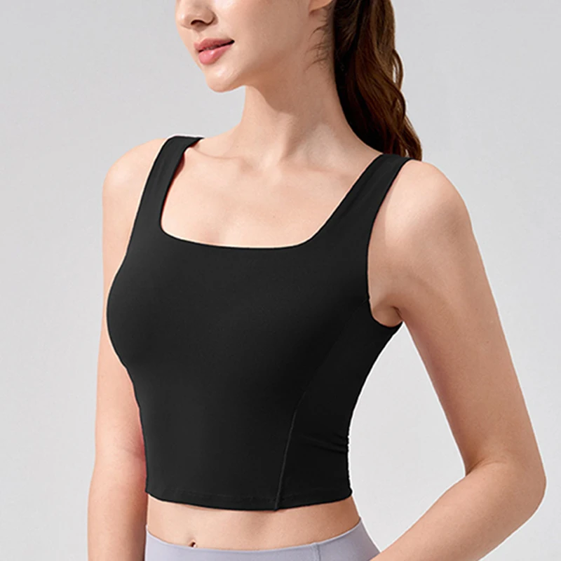 Women's Sports Yoga Vest Squar – Pilates Yoga One Bewertung und Preis