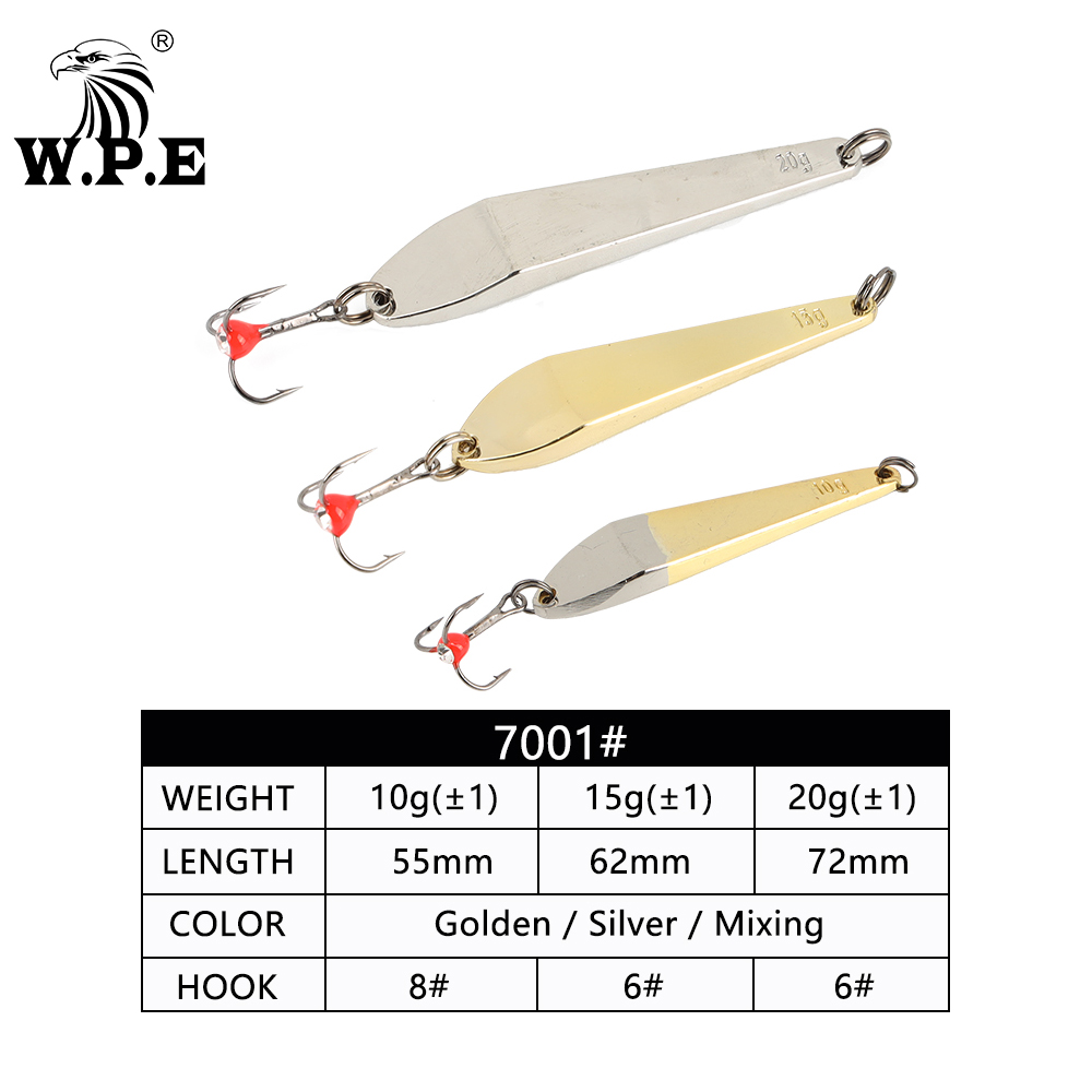W.P.E Ice Fishing Lure 1pcs 5g – Balance Board Wobble Bewertung und Preis