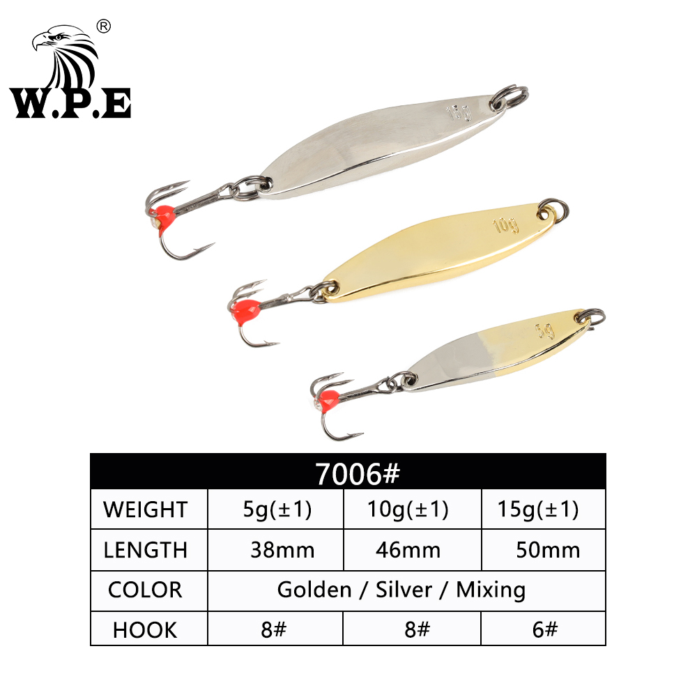 W.P.E Ice Fishing Lure 1pcs 5g – Balance Board Wobble Bewertung und Preis