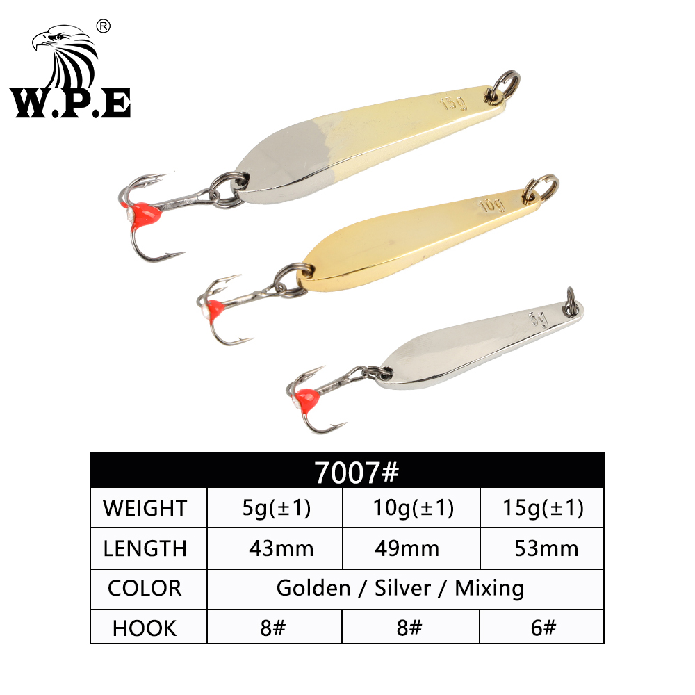 W.P.E Ice Fishing Lure 1pcs 5g – Balance Board Wobble Bewertung und Preis