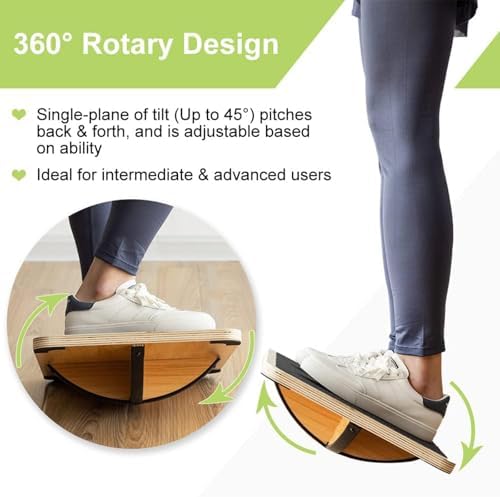 Professional Wooden Balance Bo – Balance Board Wobble Bewertung und Preis