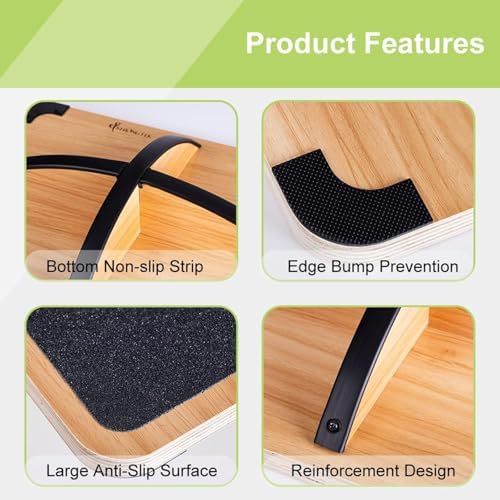 Professional Wooden Balance Bo – Balance Board Wobble Bewertung und Preis