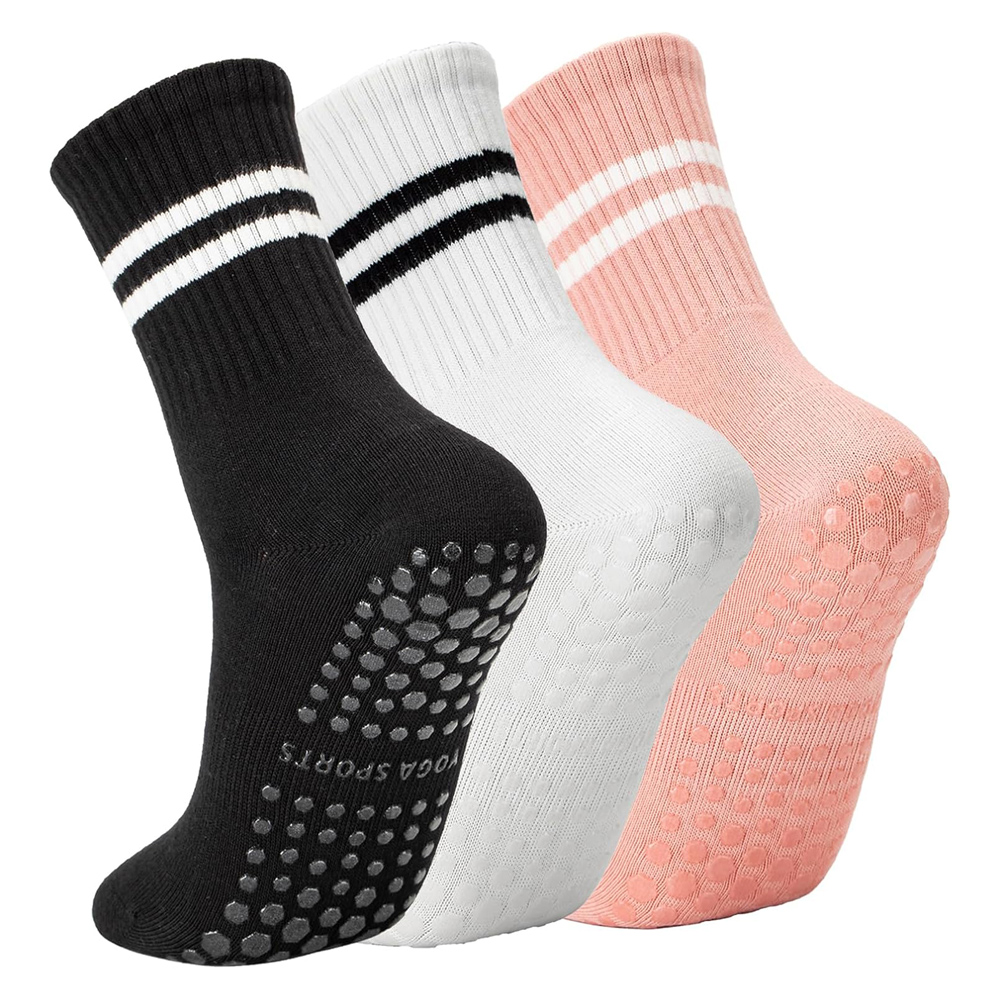 Yoga Pilates Socks with Grips  – Pilate Yoga Workout Bewertung und Preis