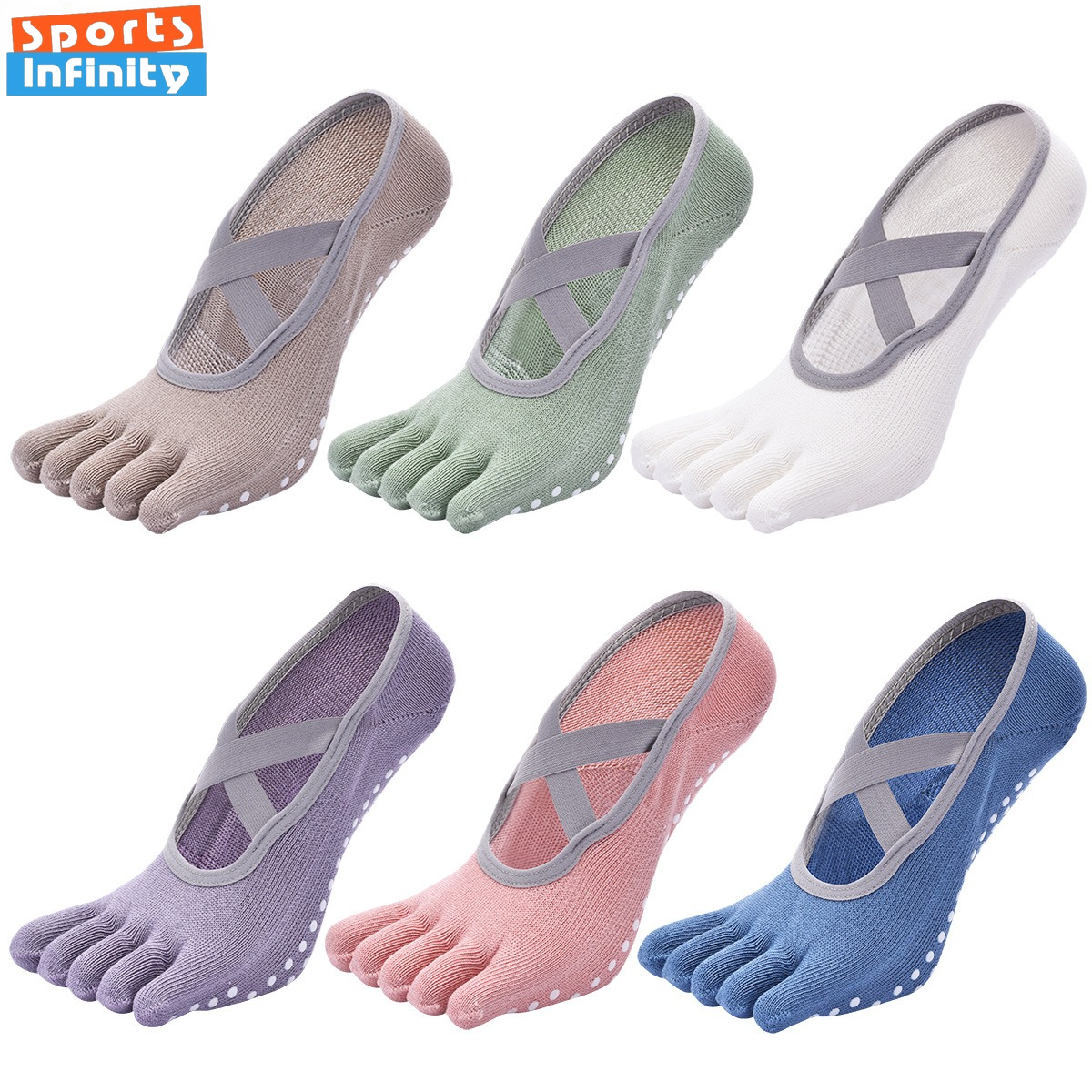Women's Strap Five Finger Anti – Yoga Pilates Girl Bewertung und Preis
