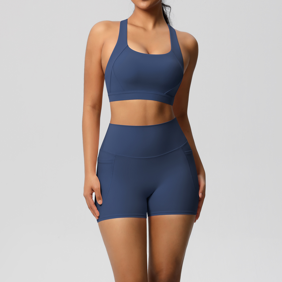 2PCS Sportswear With Pocketed  – Pilates Yoga Set Bewertung und Preis