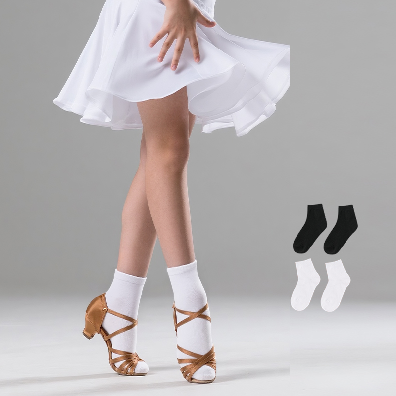 Girls Women Latin Socks White  – Yoga Pilates Girl Bewertung und Preis