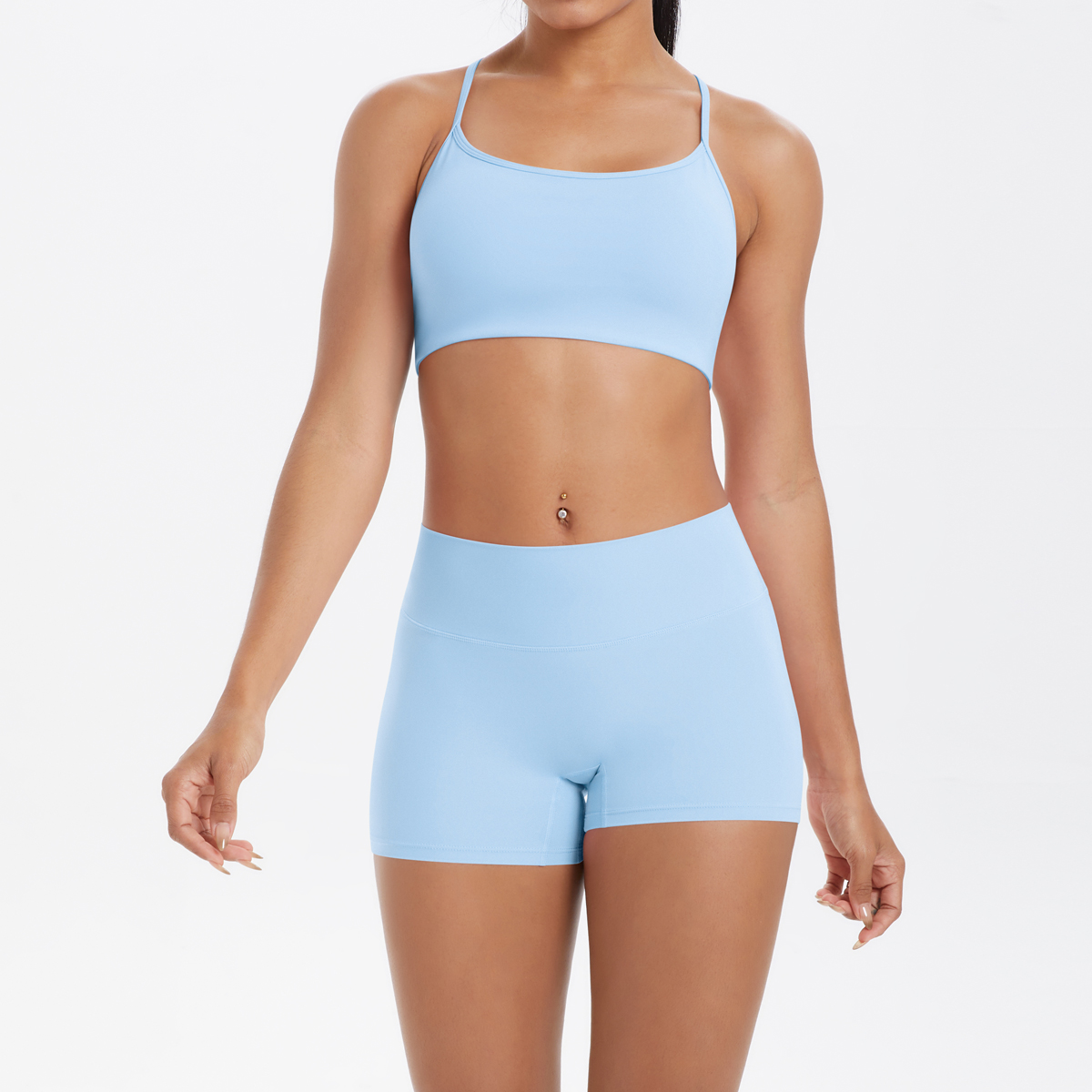 2PCS Yoga Clothes  Halter Yoga – Pilates Yoga Gear Bewertung und Preis
